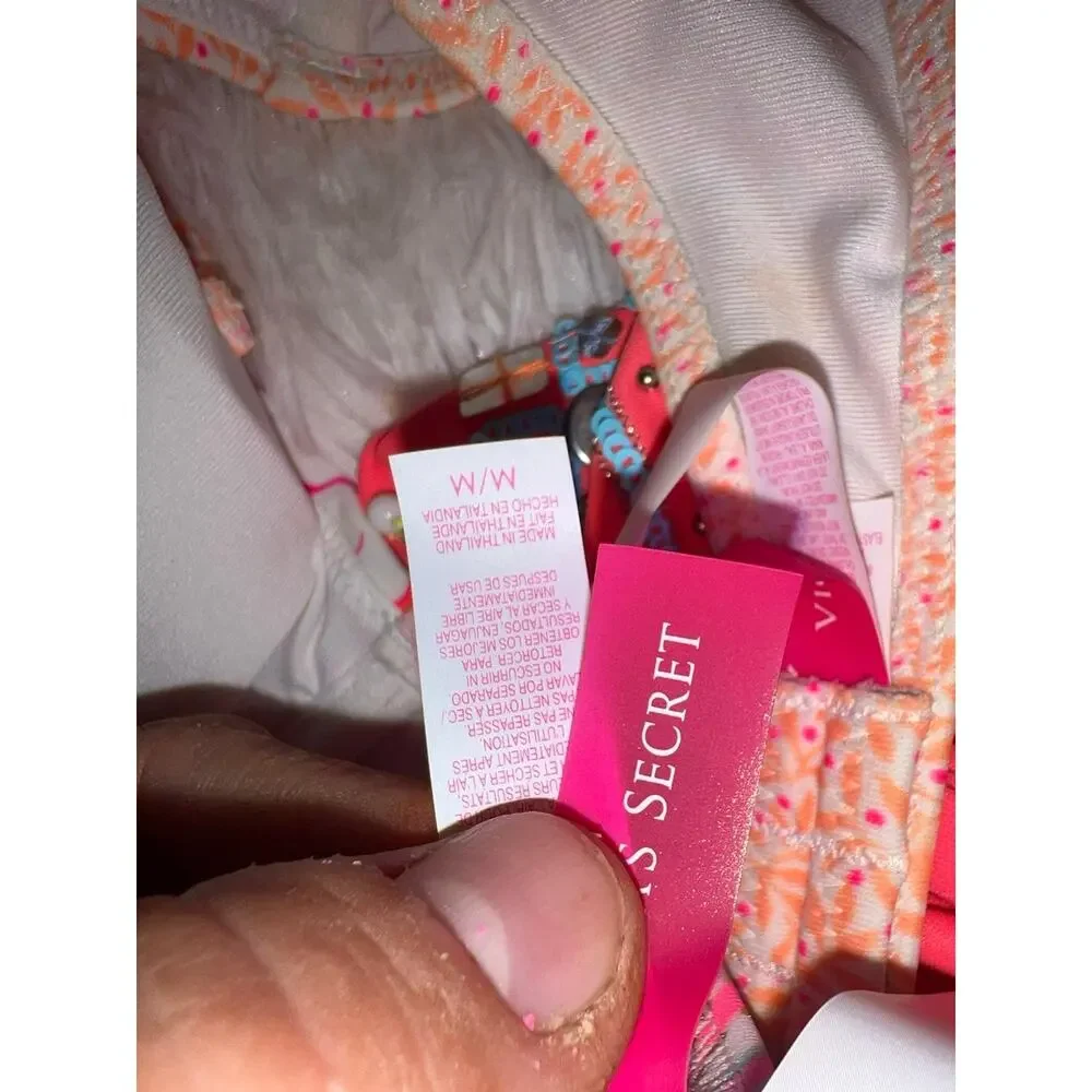 Victoria's Secret strapless Bikini Top lot 3pc size med